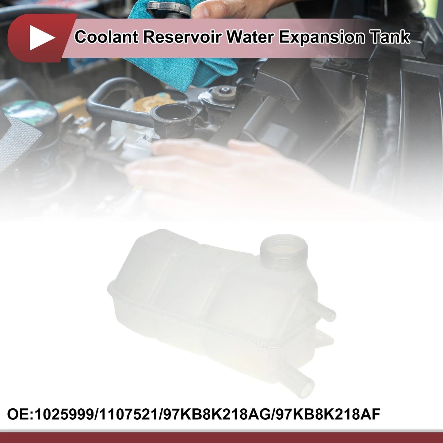 Coolant Expansion Overflow Tank for Ford Ka (2001-2008)
