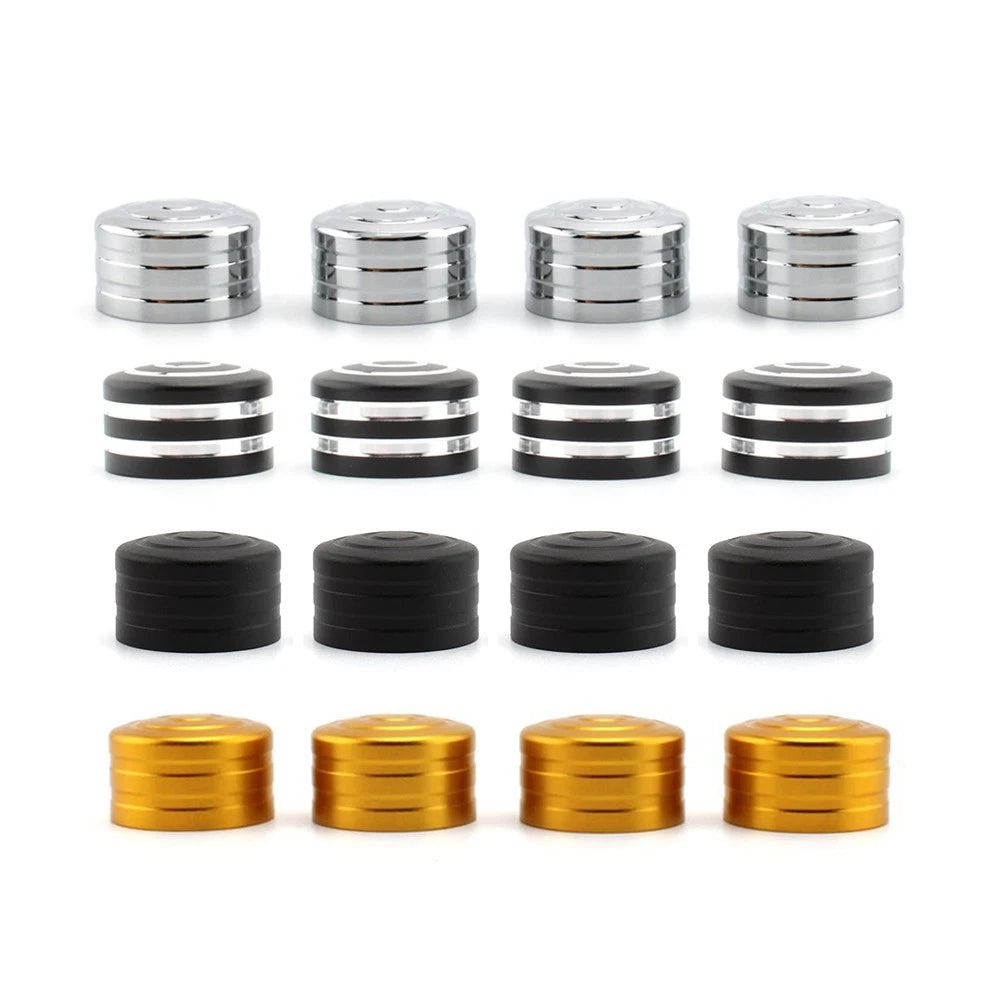 4 x Billet Machined Head Bolt Cover Caps for Triumph T120 Street Twin (2016-2023)