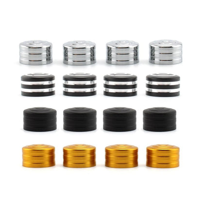 4 x Billet Machined Head Bolt Cover Caps for Triumph T120 Street Twin (2016-2023)