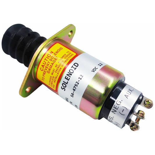 12V 3-Terminal Fuel Shutdown Solenoid for Woodward (2003–2003)