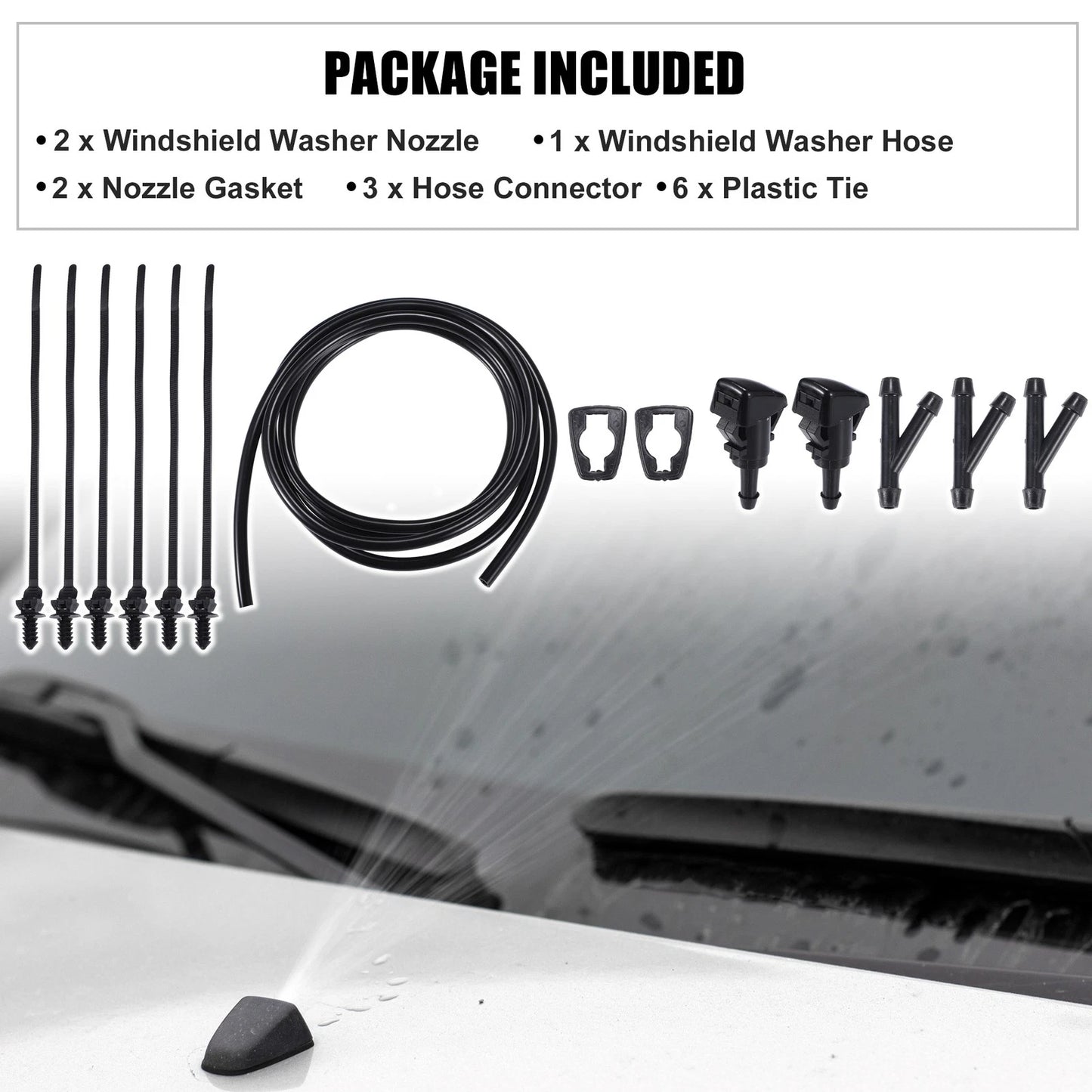 Windshield Washer Nozzle Spray for Mitsubishi Eclipse (2000-2005)