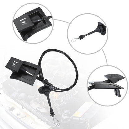 Front Hood Latch Release Cable for Ford F-150 (1987-1991)