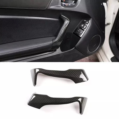 6Pcs Carbon Fiber Interior Trim Cover Toyota GT86 Scion FR-S Subaru BRZ