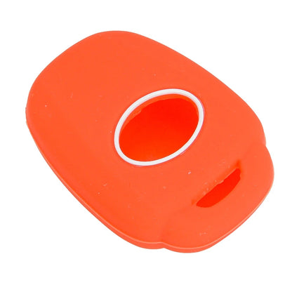 Red Silicone Key Case Cover for Toyota Corolla (2014-2018)