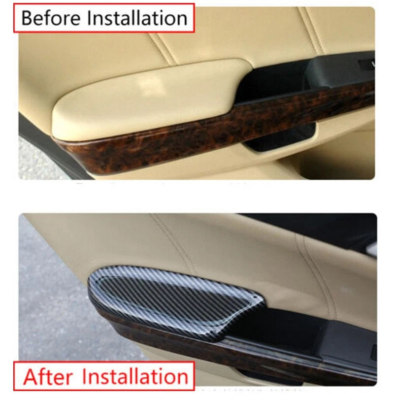 Rear Door Armrest Scuff Plate Cover Trim for Honda Accord (2008-2013)