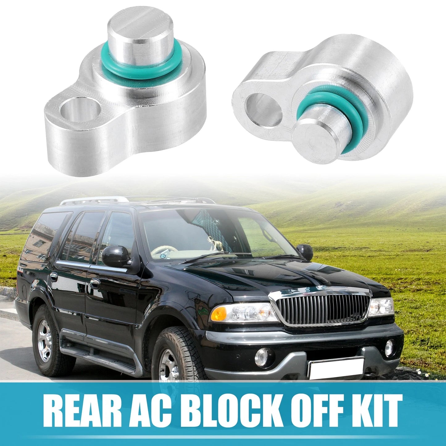 Rear AC Block Off  Set for Ford Expedition, Explorer (2007-2016)