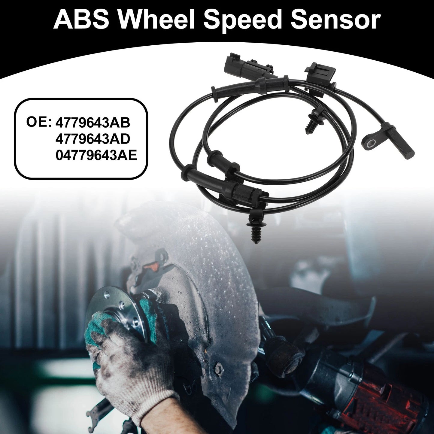 ABS Wheel Speed Sensor for Dodge Challenger & Charger Rear Left (2011-2022)
