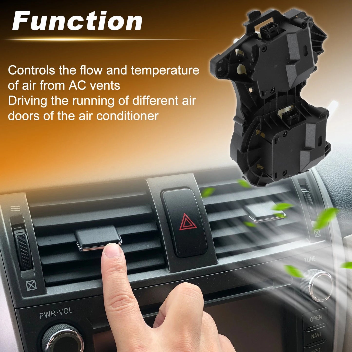 Heater Blend Door Actuator for Toyota Sienna (2011-2020)