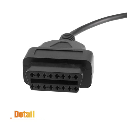 OBD 20-Pin to 16-Pin Diagnostic Tool Adapter Cable for BMW
