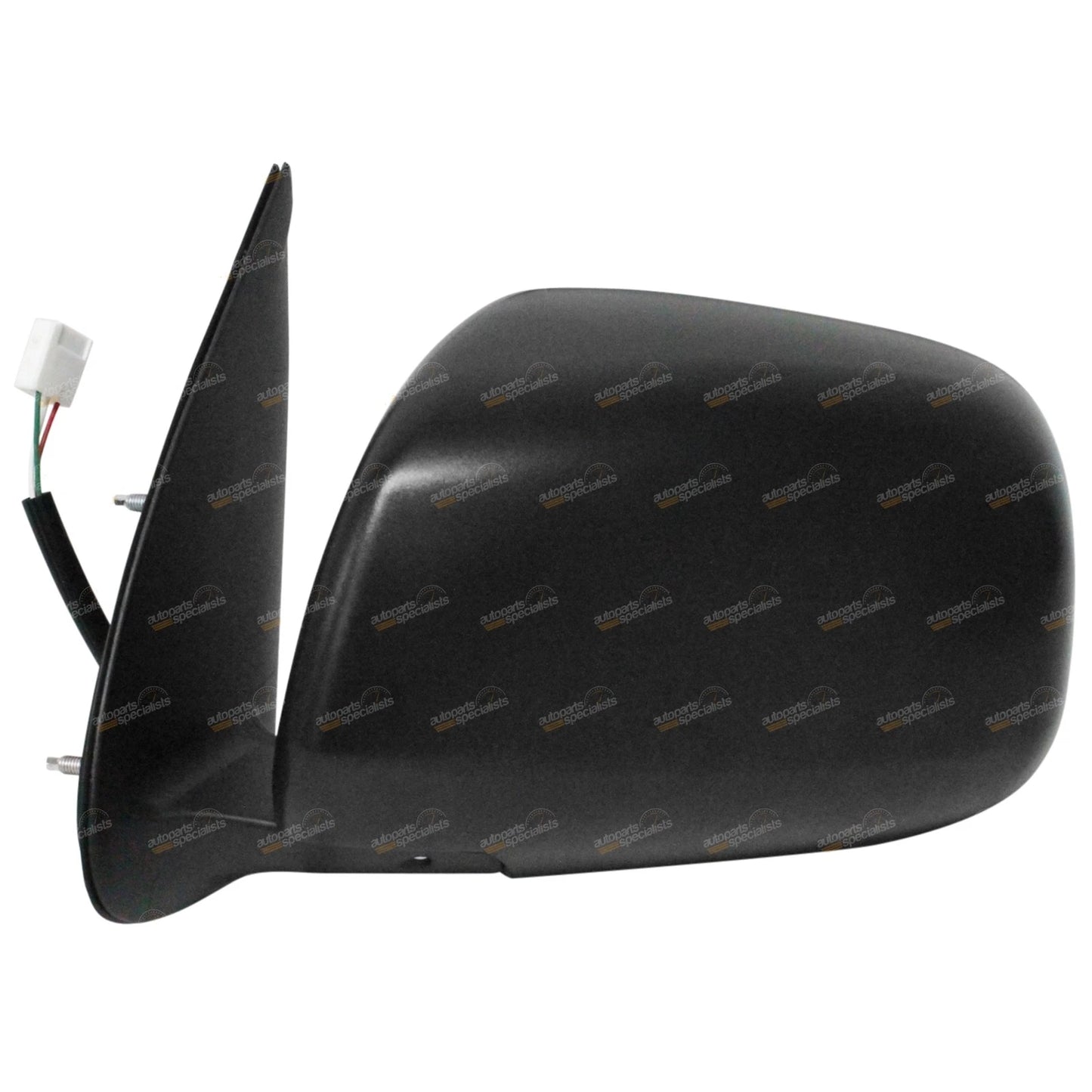 LH Black Electric Side Door Mirror for Toyota Hilux (2005–2010)