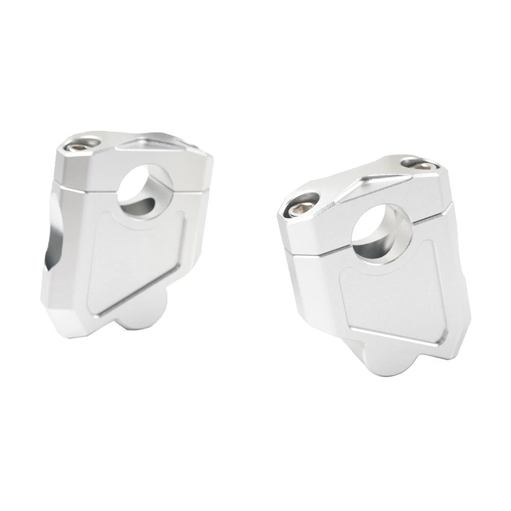 7/8" 22mm Handlebar Mount Clamp Riser for Honda Suzuki Kawasaki