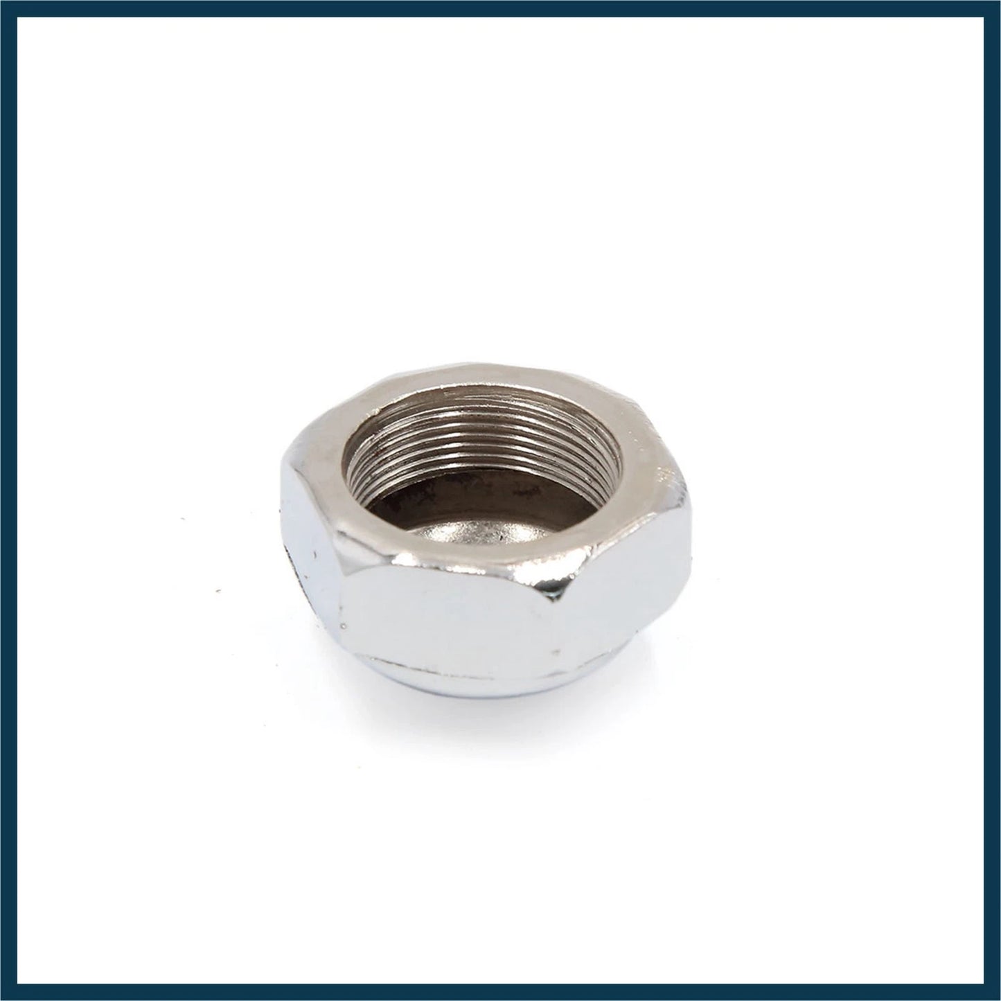 2 x M22x1 Steering Wheel Shaft Cap Acorn Hex Nut for Motorcycle