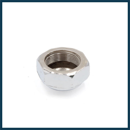 2 x M22x1 Steering Wheel Shaft Cap Acorn Hex Nut for Motorcycle
