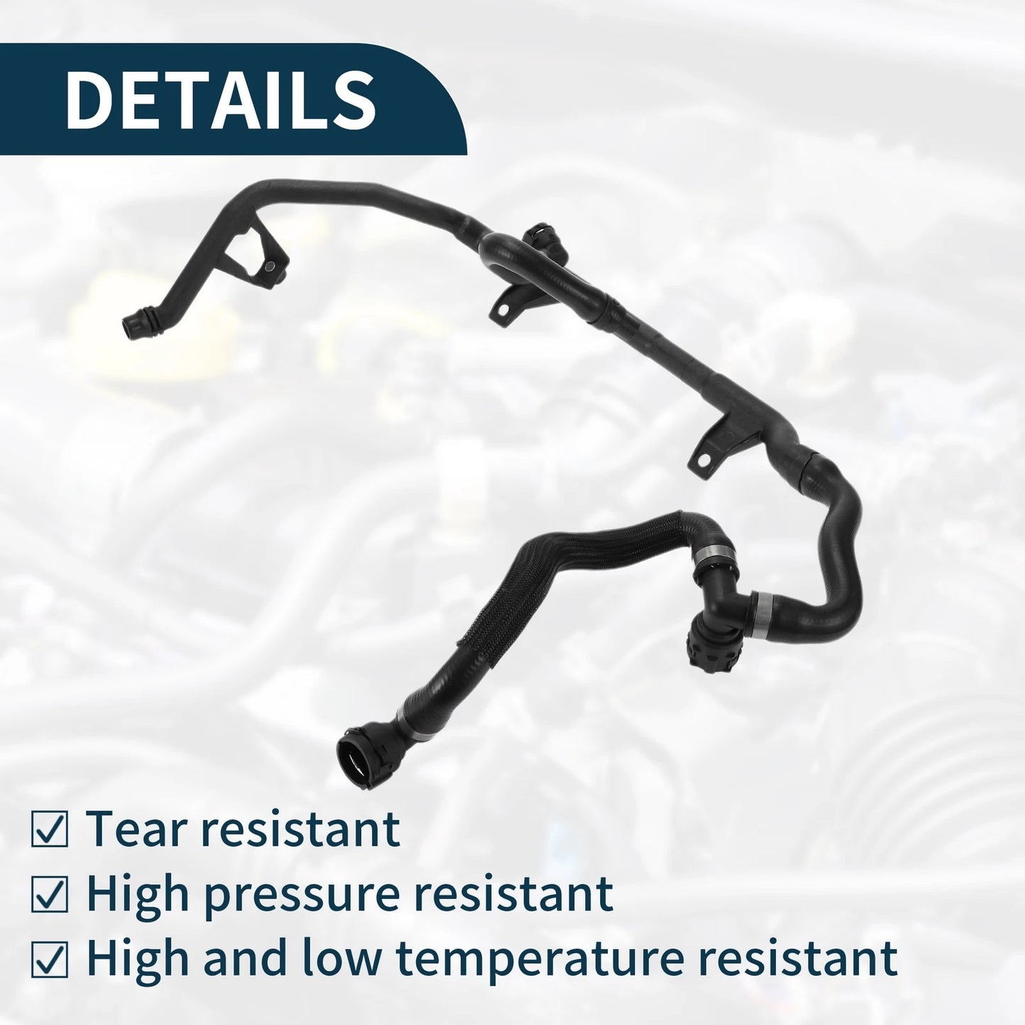 4-Way Hose Assembly for BMW 335i 3.0L (2007-2010)
