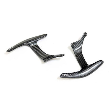Carbon Fiber Steering Wheel Paddle Shifters For Ferrari 458 Spider Italia 10-15