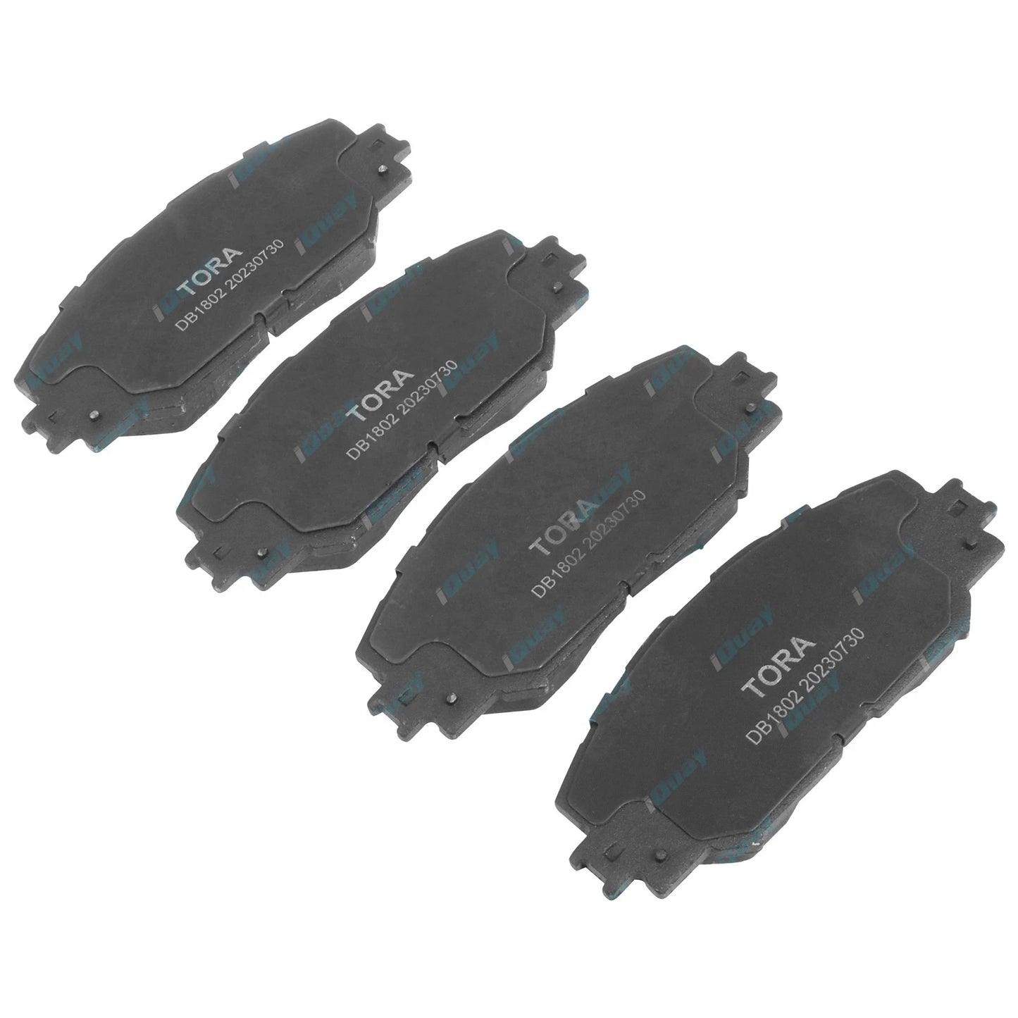 Front Disc Brake Pads Set for Toyota Corolla ZRE152R ZRE153R ZRE182R (2007-2018)