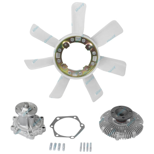 Water Pump Fan Clutch & Blade for Hilux LN106 LN107 LN111 LN86 2.8L 3L 88~99
