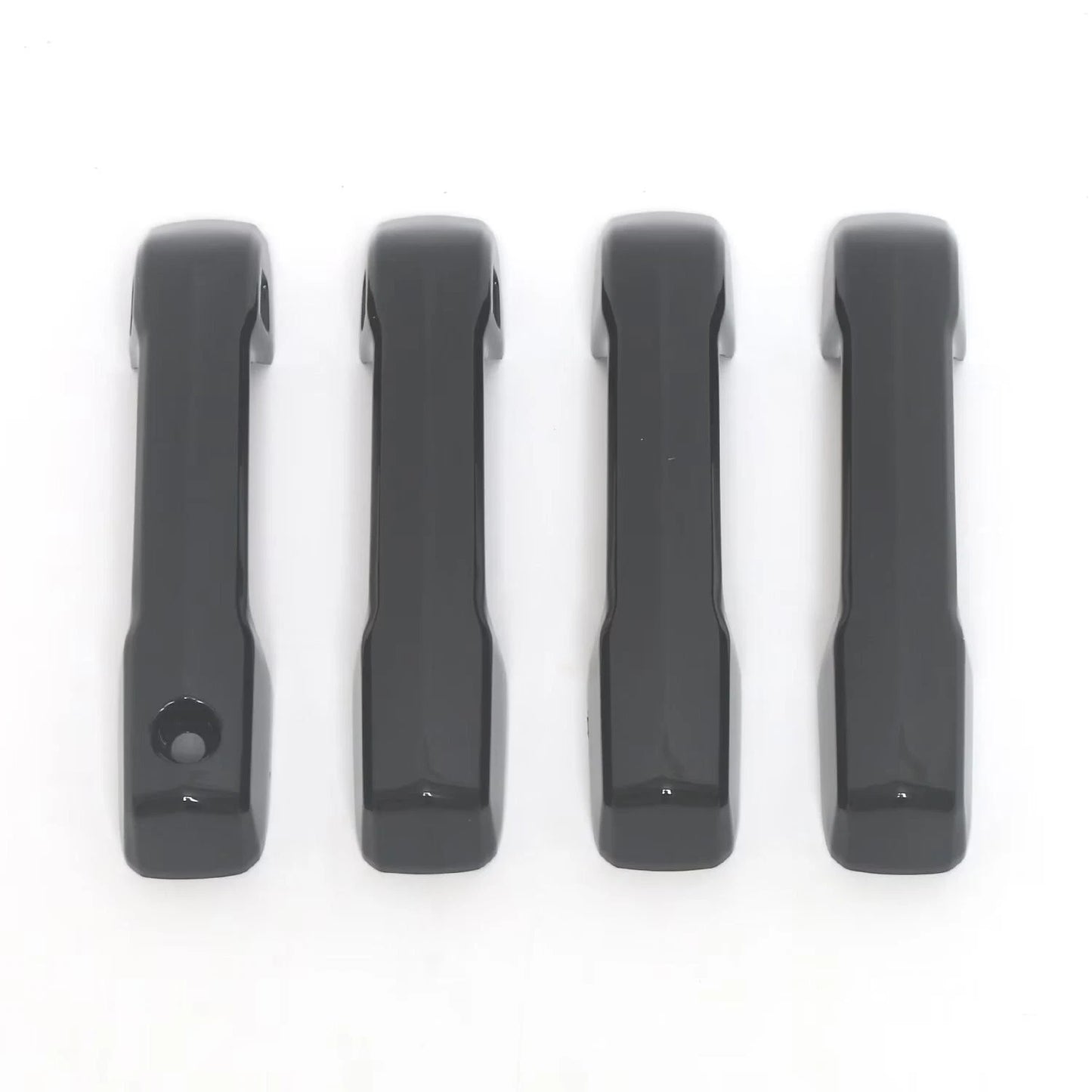 Glossy Black Door Handle Lid Frame Cover Trim for 2022-2023 Toyota Tundra 4x