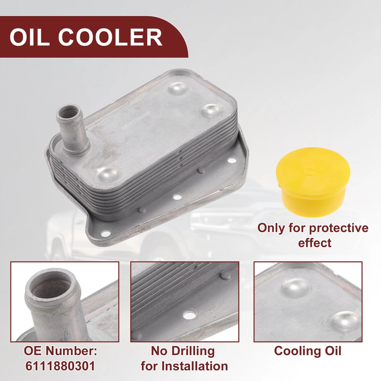 Engine Oil Cooler for Dodge Sprinter 2500