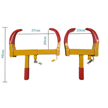 Wheel Lock Clamp Boot for Auto Truck Trailer Anti-Theft Tire Claw