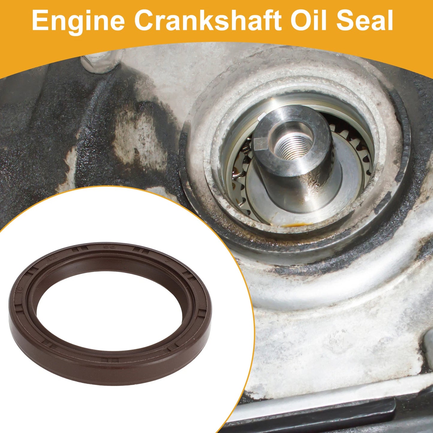 Front Crankshaft Oil Seal for ALFA ROMEO BUICK ENCORE Main Seal