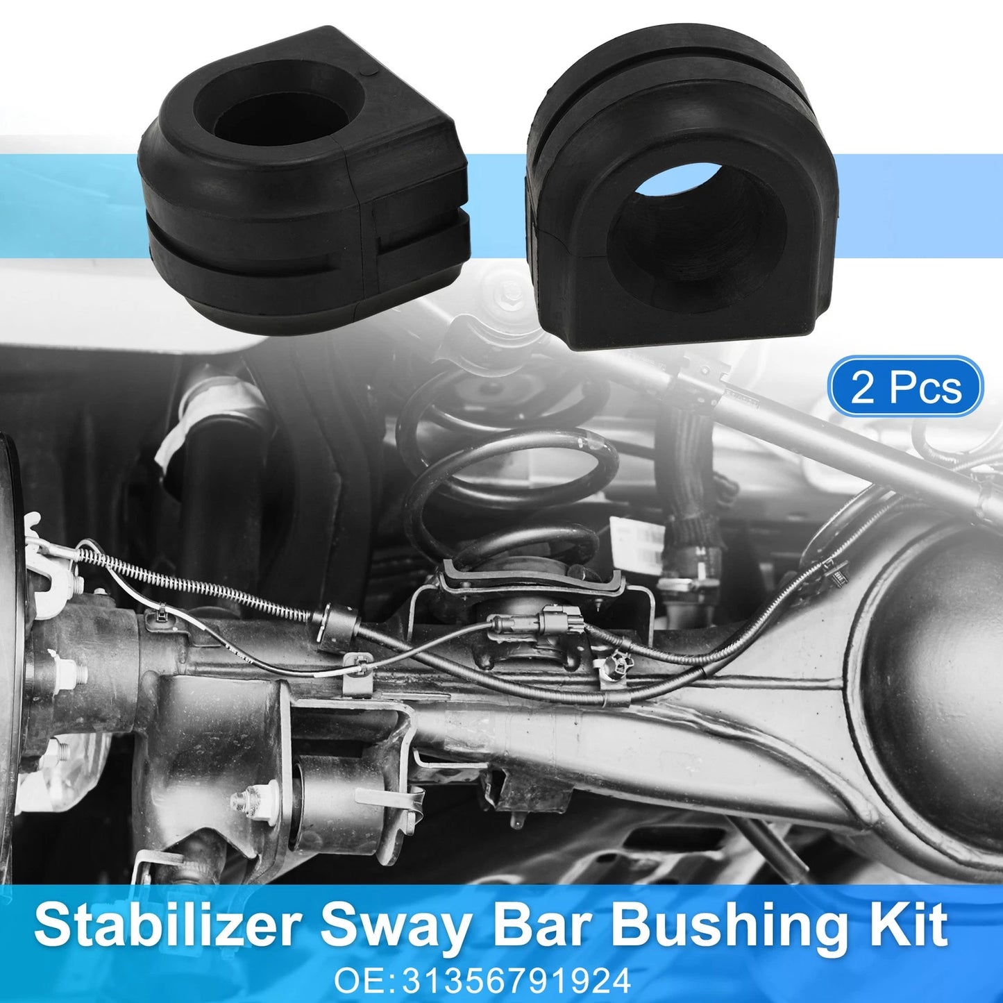 Stabilizer Sway Bar Bushings for BMW 528i (2011-2016) - 2 Pcs Rubber