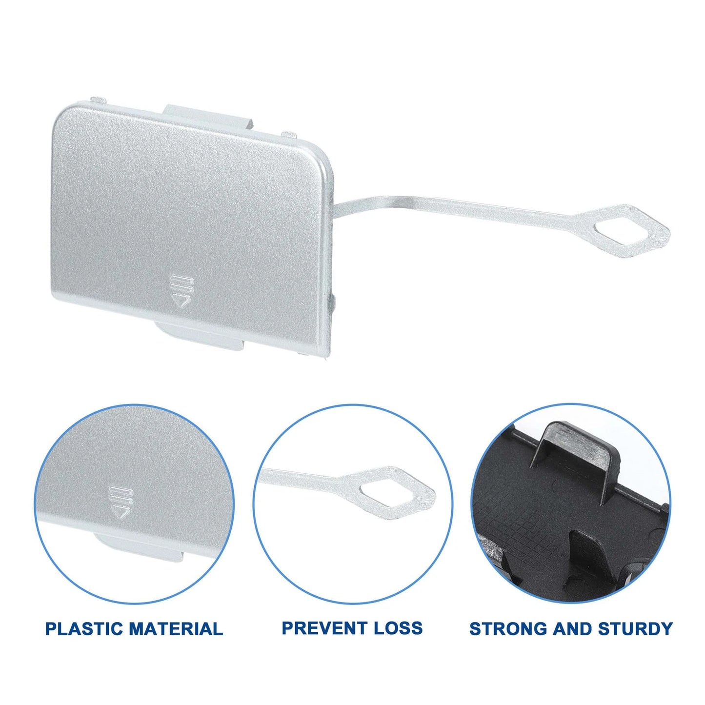 Front Right Tow Hook Cover for Mercedes-Benz C-Class W204 Sport (2008-2011)