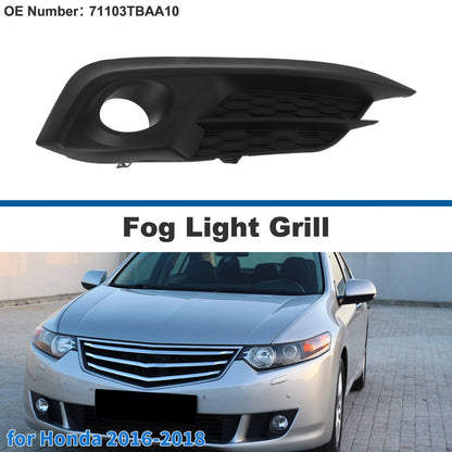 Front Right Fog Light Grill for Honda Civic (2016-2018)