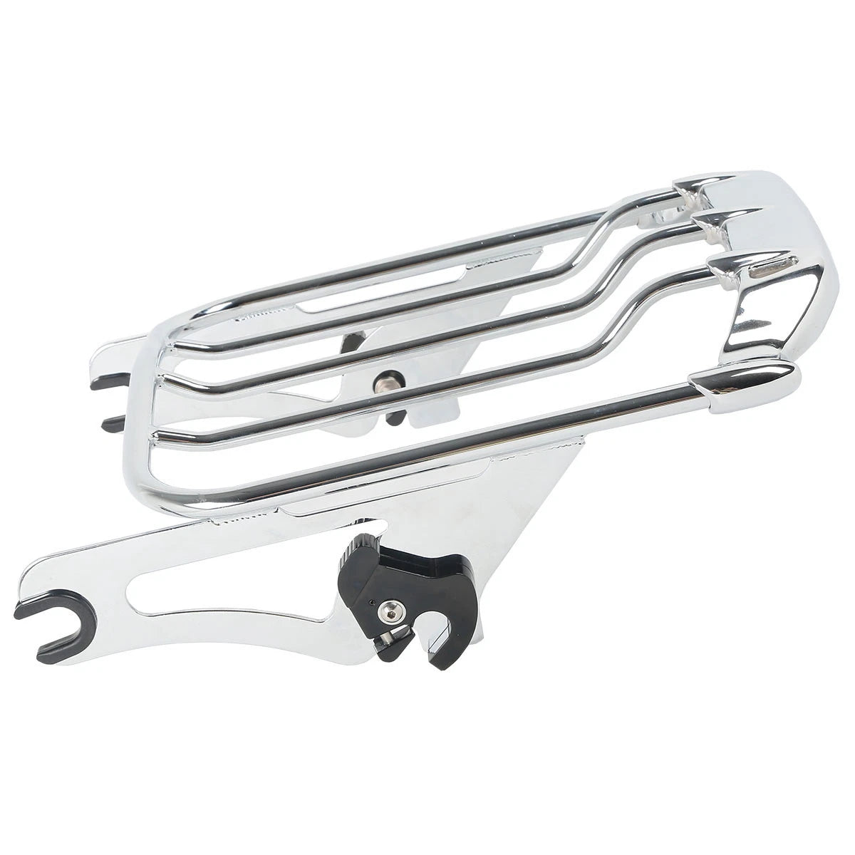 Sissy Bar Backrest Pad & Luggage Rack for Harley Touring Road Glide (2009-2025)