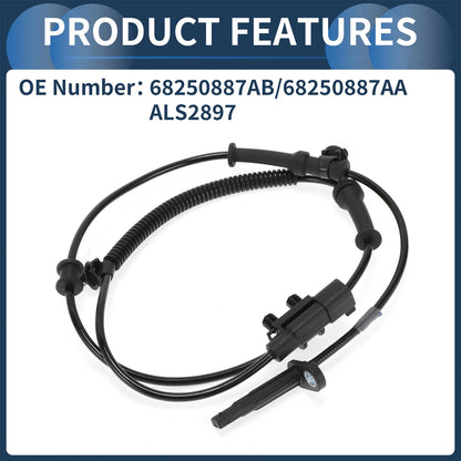 ABS Wheel Speed Sensor Front for Dodge Durango (2016 - 2020)