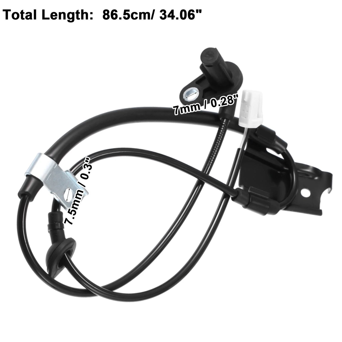 Set of 2 Rear ABS Wheel Speed Sensors for Toyota Venza (2009-2015)
