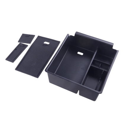 Black Center Console Armrest Storage Box for Hyundai Santa Cruz (2022)