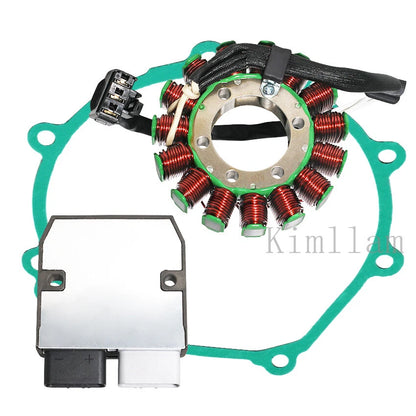 Stator Coil, Regulator, Gasket for Kawasaki Ninja ZX10R (2006-2007)
