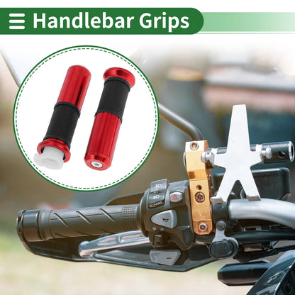 Hand Grips 7/8 22mm Red for Motorcycle