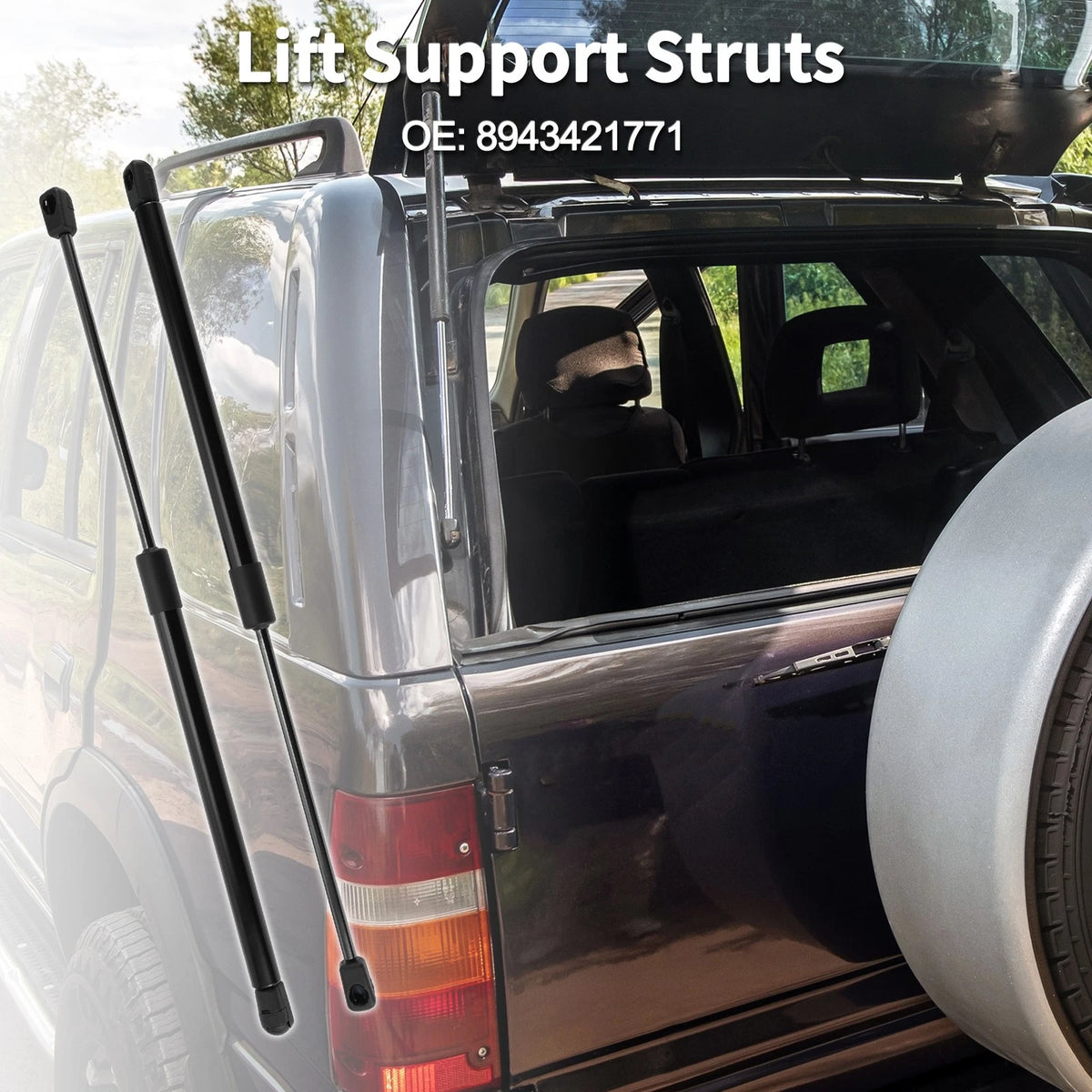 Rear Window Lift Supports for Honda Passport Sport (1994-2002)