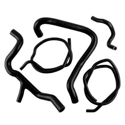 Black Radiator Coolant Hose Pipe Kit for Ford Focus MK2 ST225 (2005-2012)