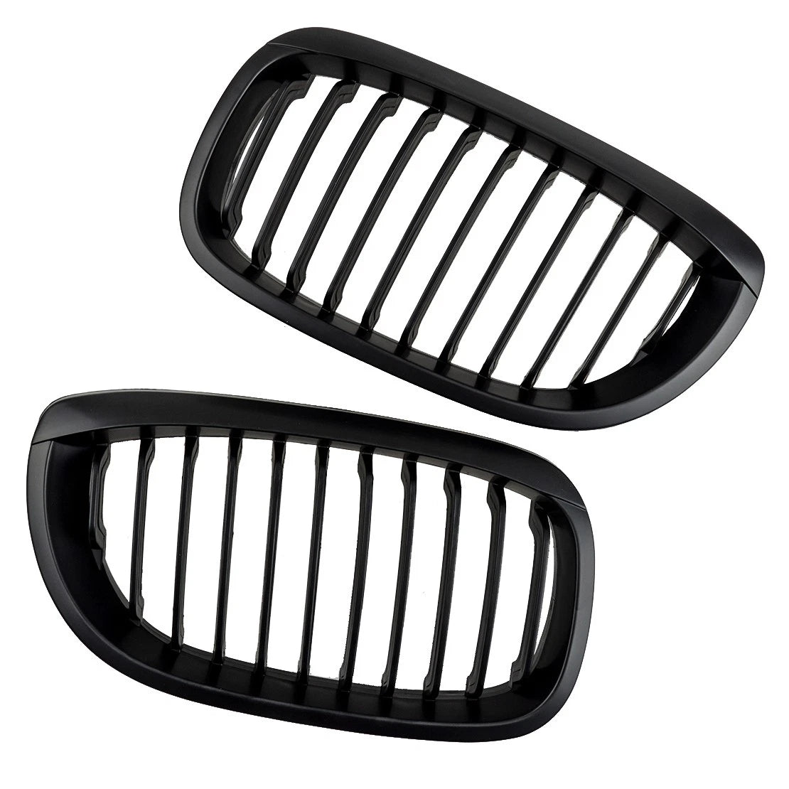 Matte Black Front Kidney Grille for BMW 3 Series E46 (2003-2006)