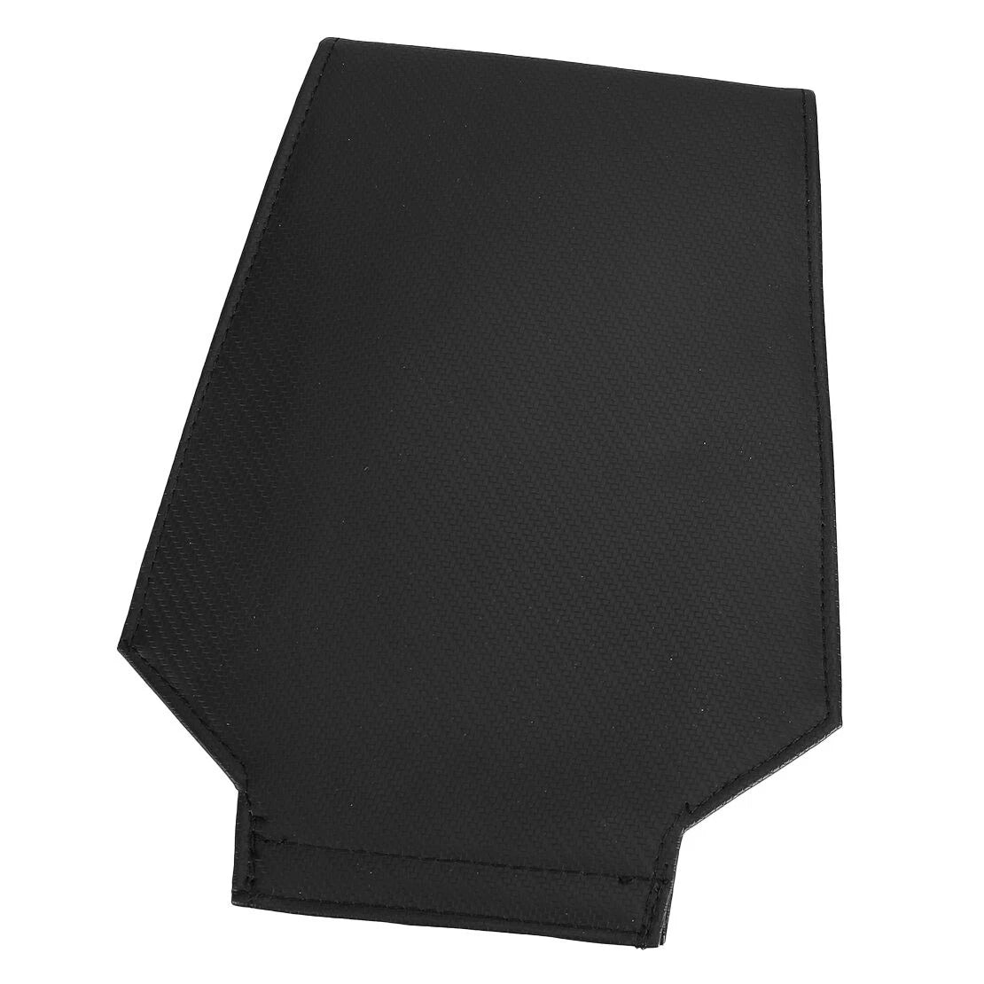 Car Headrest Pillow - Artificial Leather & Synthetic Fiber Cover (1pc)