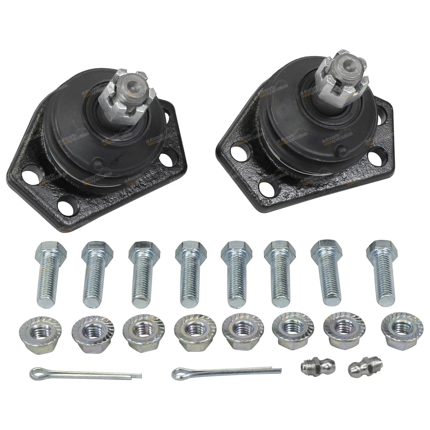 2 x Front Upper Arm Ball Joints for Tarago CR21 RWD Van (1983–1990)