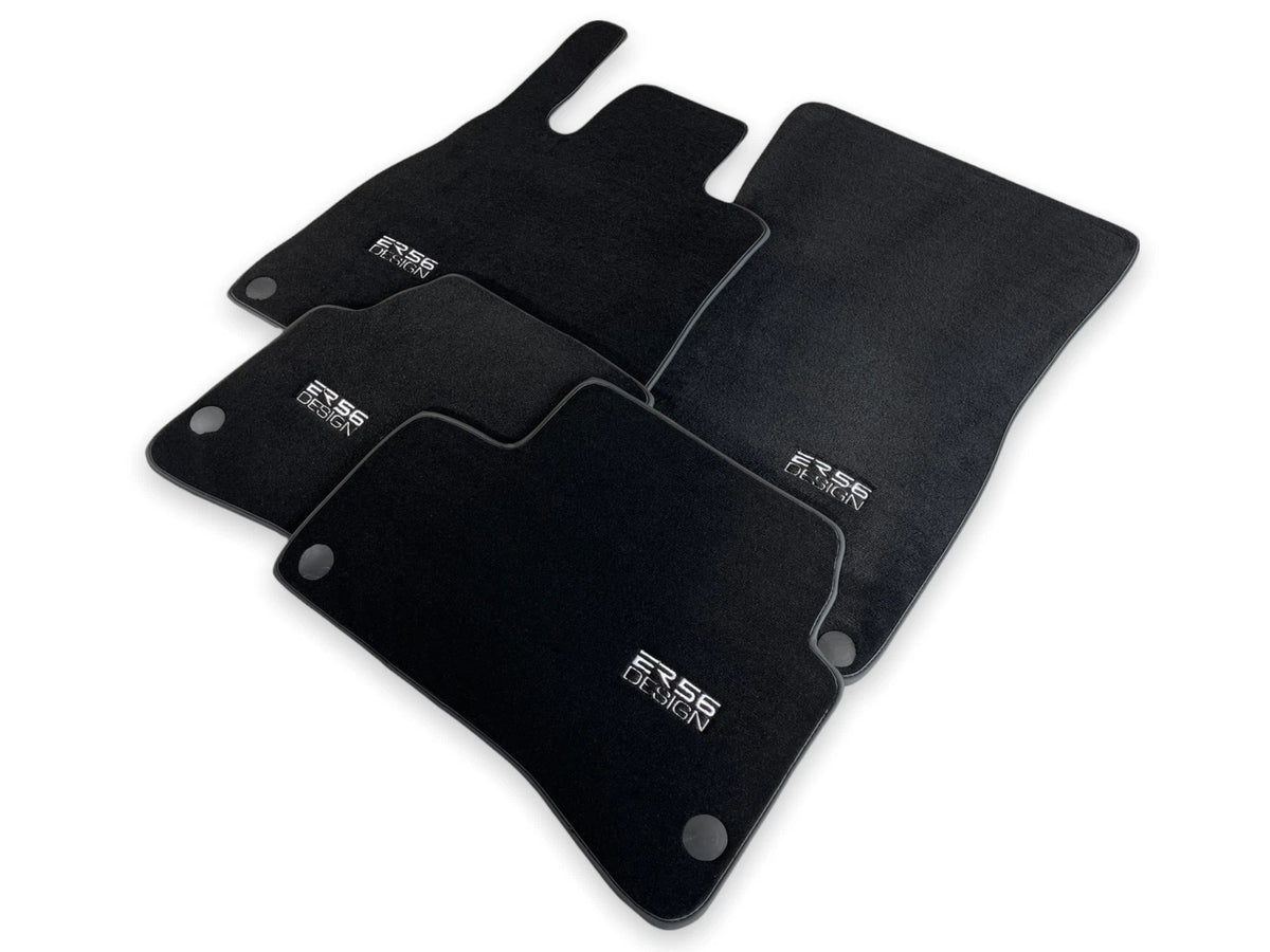 Floor Mats for Mercedes-Benz E Class Sedan W213 2017-2023 2 x Er56 Design