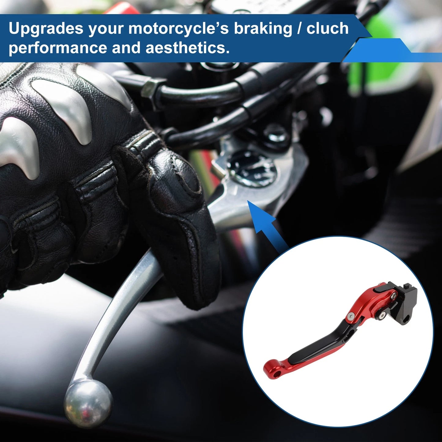 Brake Clutch Levers / Adjustable Short/Long for Kawasaki ZX6R (2019–2025)