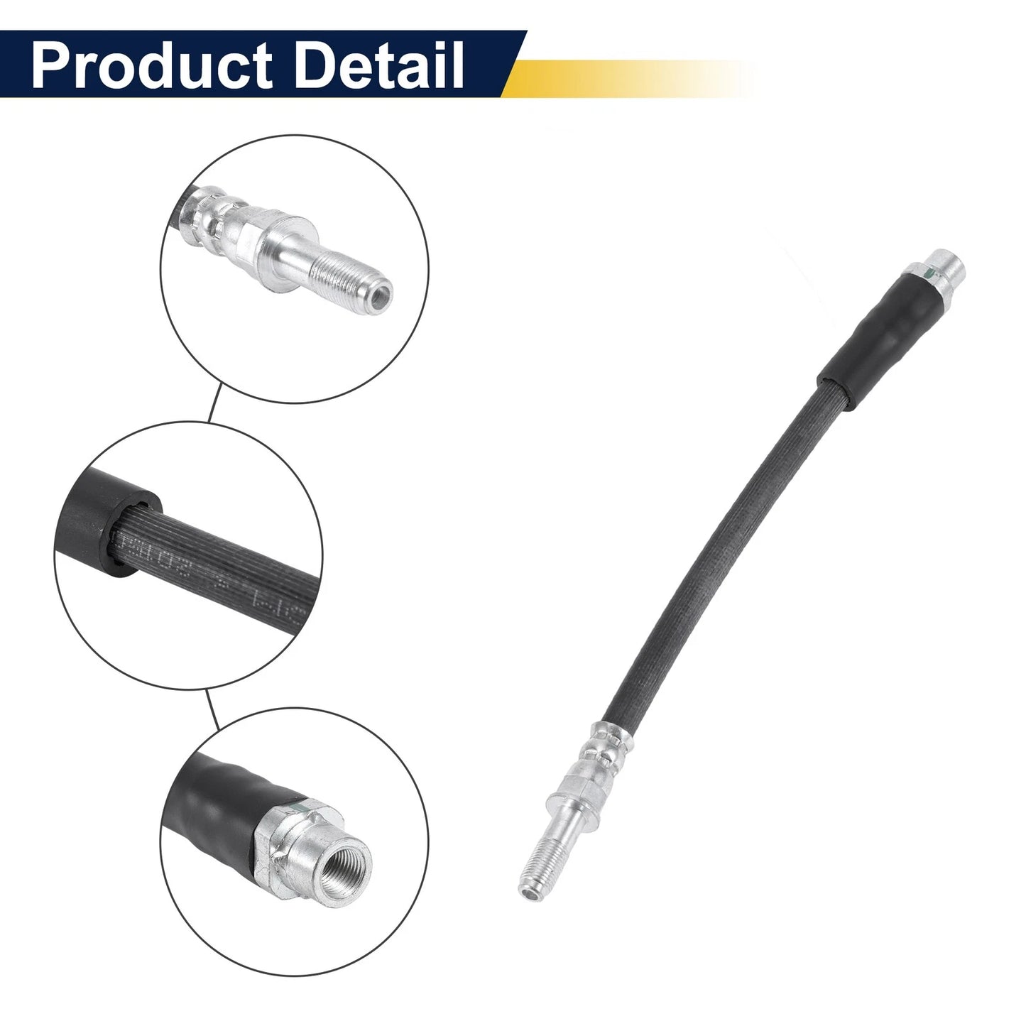 Rear Brake Hose for BMW X1 2008-2013 Hydraulic Hose 2 x 34306768851