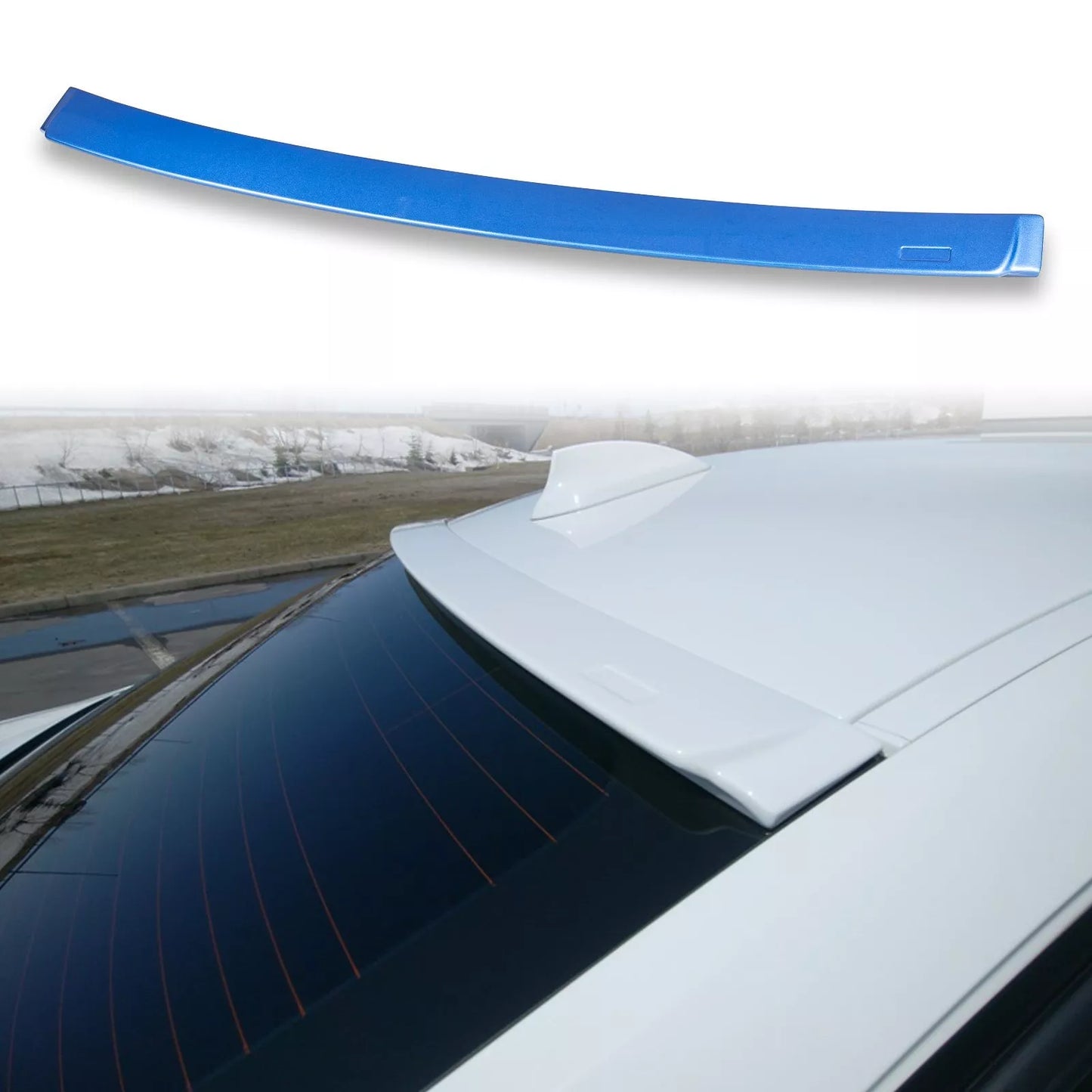 ABS Roof Spoiler for BMW 3 Series F30 2012-2018 Estoril Blue II (2012-2018)