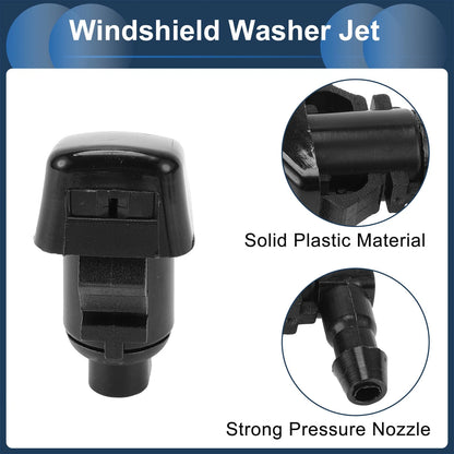 Windshield Washer Nozzle With Gasket, Fluid Hose for Jeep