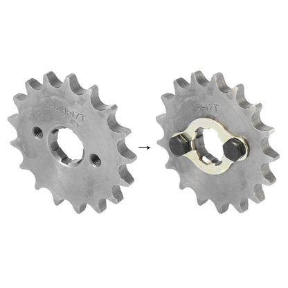 428 Chain 17T 20mm Front Engine Sprocket for Motorcycle Dirt Bike