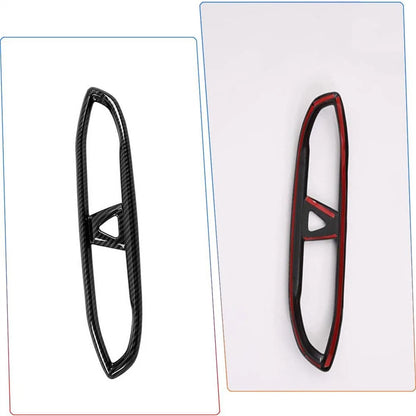 Carbon Fiber Center Air Outlet Vent Cover Trim for Hyundai Santa Fe (2019-2022)