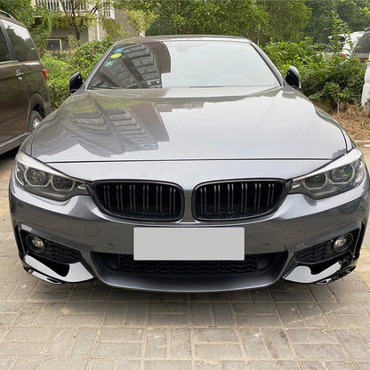 2 x Front Bumper Side Covers for BMW 4 Series F32 F33 F36 M-Tech (2014-2020)