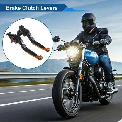 Levers / Adjustable / Brake Clutch Levers for Kawasaki Vulcan S (2015–2023)