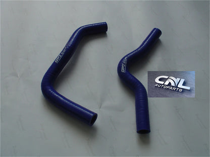 Blue Silicone Radiator Hose for Suzuki RM85 (2002-2008)