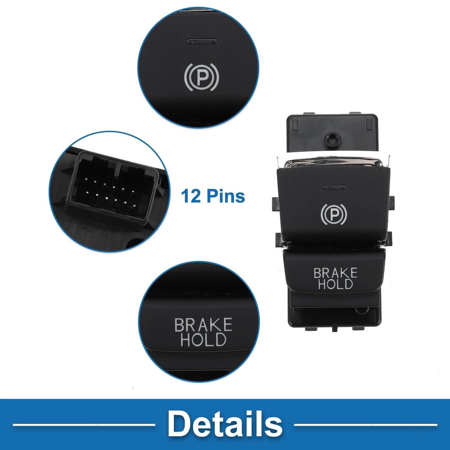 Brake Button Parking Switch for Honda Accord (2018-2019)